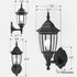 -Black(Bulb Included),1 Pack EMART Outdoor Porch LightExterior Waterproof Wall Light Fixtures, Special Handling