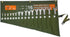 Tool Bag Wrench Organizer Roll Up Pouch, Metric & SAE, 16 Pockets, Heavy Weight 100% Dyed Cotton Duck Canvas