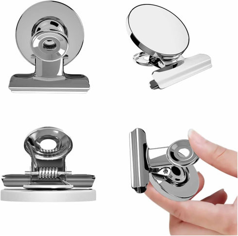 10 Pack Classroom Magnets for Teachers, Map, Fridge, Office, Whiteboard, Dry Erase Board, Refrigerator Magnetic Clips