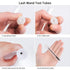 50pcs Test Tubes with Rack, 12x100 (8ml) Clear Tubes with Lids for Scientific Experiments, Halloween, Party Supplies