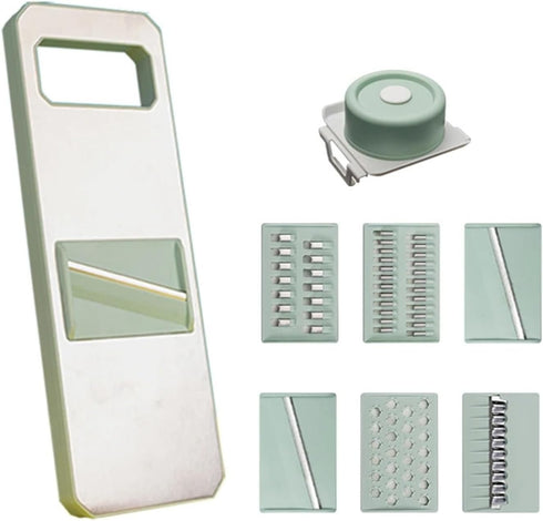 JJKSKV Stainless Steel Vegetable Shredder Handheld Cutter for Potatoes, Cucumbers, Carrots Compact Kitchen