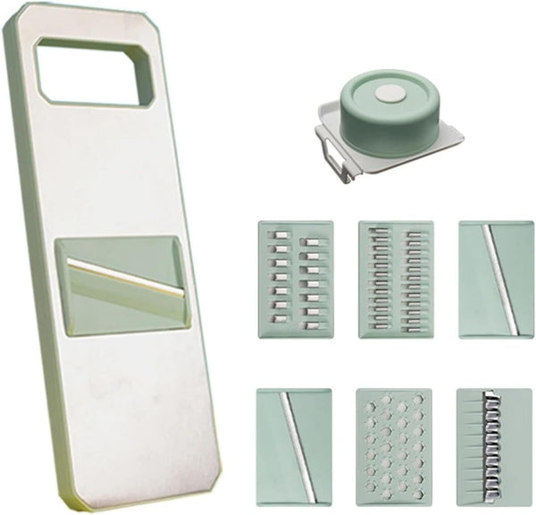 JJKSKV Stainless Steel Vegetable Shredder Handheld Cutter for Potatoes, Cucumbers, Carrots Compact Kitchen