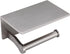 TOPGHIP Toilet Paper Holder with Shelf - Toilet Tissue Holder with Cell Phone Shelf for Bathroom - Toilet Paper Roll