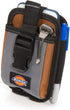 Dickies 2-Compartment Large Phone Pouch, Universal-fit Steel Clip for Tool Belt, Security Strap Over Phone, Carabiner for Quick-Clip Key Storage by Dickies