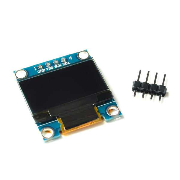 Reland Sung 0.91 0.96 1.3 inch IIC Serial Yellow Blue OLED Display Module 128X64