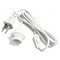 16Ft Pendant Light Kit, White Plug in Hanging Lantern Cord Cable E26