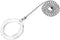 uxcell Ceiling Fan Pull Chain, 20 Inch Nickel Finish Chain Ornament Extension,
