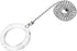 uxcell Ceiling Fan Pull Chain, 20 Inch Nickel Finish Chain Ornament Extension,
