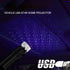 Mini Led Star Projector Night Light, Adjustable USB Romantic Auto Roof Ceiling Lamp for Car, Bedroom, Party, Violet Blue