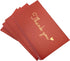 RXBC2011 100 3.5 2 Inch Little Thank You Cards Gold Heart Design Bulk Thank you Notes for All Occasions x Wine red