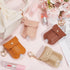 4 Colors Hand Sanitizer Holder Hand Sanitizer Case Keychain Bulk Pink Brown Yellow Small Portable Empty Bottle