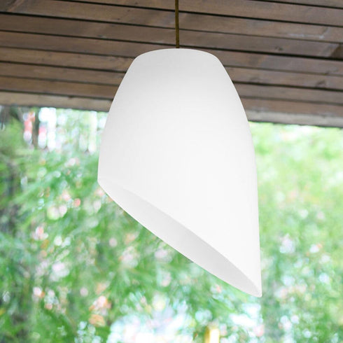 2pcs 42mm Angoily Plastic Small Lamp Shade Floor Light Covers Replacement White Shade Covers Inclined Horseshoe Shape