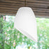 2pcs 42mm Angoily Plastic Small Lamp Shade Floor Light Covers Replacement White Shade Covers Inclined Horseshoe Shape