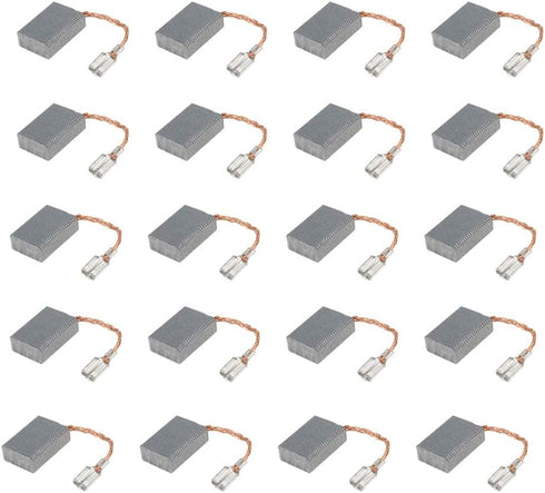 Carbon Motor Brushes for Power Electric Tool Replacement 15mm x 10mm x 5mm (20pcs)