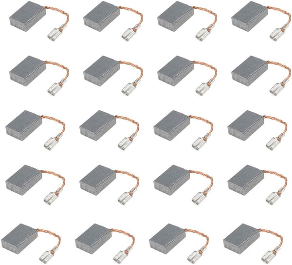 Carbon Motor Brushes for Power Electric Tool Replacement 15mm x 10mm x 5mm (20pcs)