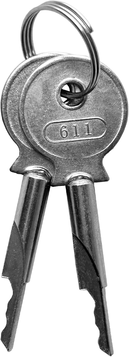 Swansea 611 Replacement Keys for Enclosed Locking Bulletin Boards, 2 PCS