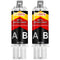 Metal Glue for High Strength Bonds, Weld Metal Repair Glue, Metal Epoxy for Steel, Cast Iron (40g*2)