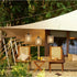 EcoGehen 2 Pack Bulb Battery Operated Pendant Light Outdoor Chandelier for Gazebo Hanging Lamp with LED Rattan Shade