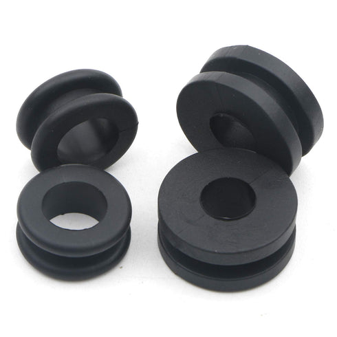 125Pcs Rubber Grommet Assortment Kit, 18 Different Sizes, Washers for Wiring, O-Ring Set for Plumbing