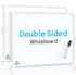 MaxGear 14"x11" Double-Sided Dry Erase Board, Hanging Whiteboard for Wall with Black Marker for Students