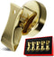 Force Magnet Magnetic Clips Pack of 10, Heavy Duty Super Strength Clips with Anti Scratch Pads (Gold)