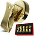 Force Magnet Magnetic Clips Pack of 10, Heavy Duty Super Strength Clips with Anti Scratch Pads (Gold)