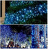 300 8 108Ft Decor(300Led-Blue) ILLUMINEW LED Blue Outdoor Indoor String Lights, Safety Plug in Modes Twinkle