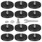 DIYMAG 1/4 inch Rubber Coated Magnets for Camera, 12Pcs Adhesive Power 30LBS