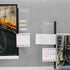 Monitor Memo Board Sticky Note Holder, Acrylic Transparent Message Board for Office, 1 Set (Left & Right) by Lechay