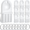 Geelin 10 Pcs Paper Towel Dispenser Key, Fits Most Commercial Toilet Dispensers