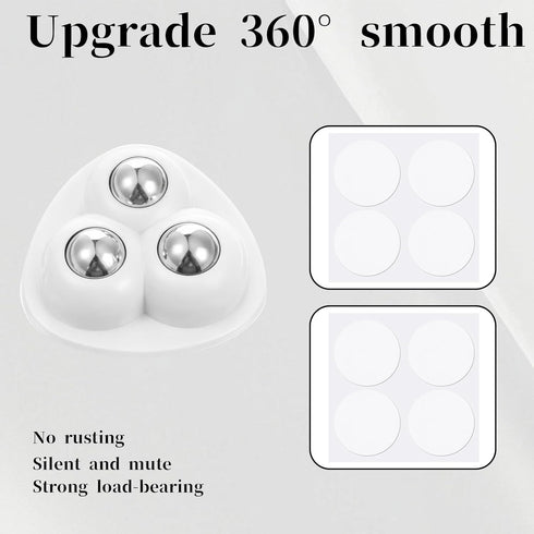 Zelphvt 8 Pack Countertop Countertop Appliance Sliders Small Appliance Casters Furniture Sliders Rollers for Kitchen