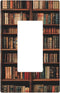 ZSUUGJ Library Bookshelf Outlet Covers Decorative Switch Wall Panel, Light Switch Cover Plate