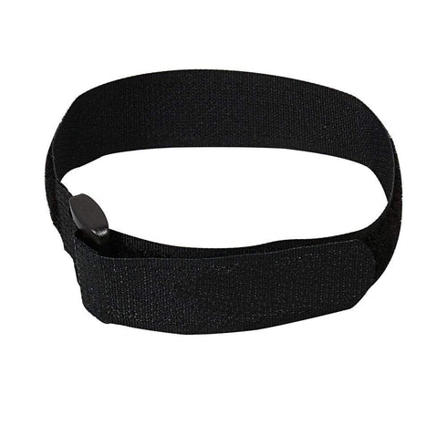 Adjustable and Reusable Hook and Loop Cinch Straps - 10 Pack (12" x 0.8", Black)