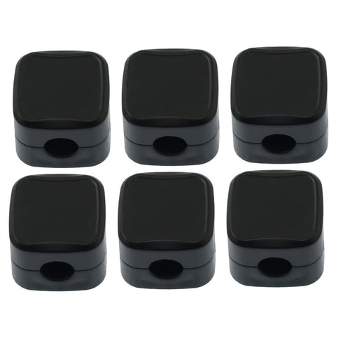 DZS Elec 6PCS Cable Holder Bedside Cabinet Residue Free Bonding Cable Manager Snap on
