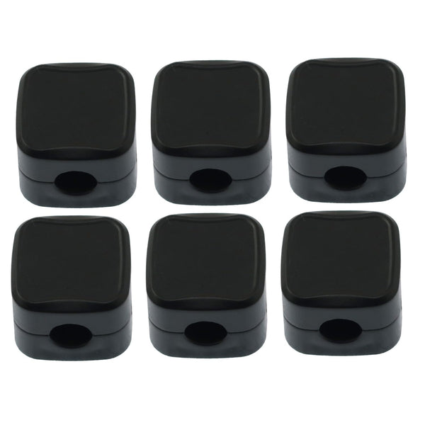 DZS Elec 6PCS Cable Holder Bedside Cabinet Residue Free Bonding Cable Manager Snap on