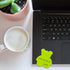 Sticky Notes, 560 Sheets 3 × 3 Inches Bear Shape Self Sticky Notes Pad, Bright Colors for Home Office