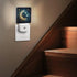 YKJAHSD Moon and Starry Sky Night Light, Plug into Wall Decor Nightlights for Bedroom, Bathroom, Hallway, Kitchen
