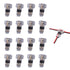 Low Voltage Wire Connector, Quick Solderless T Tap Wire Splice Connector, 16 Pack