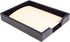 DACASSO Bonded Leather Desktop Letter Tray, Luxury Paper Organizer for Desk, Office Organization & Executive Decor,