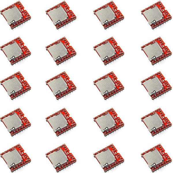 Smartmiao SZ 20pcs red Mini MP3 Player