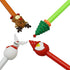 Maydahui 28 PCS Christmas Series Rollerball Pens, Black Gel Ink, Christmas Tree, Snowman, Reindeer, Santa Claus Style