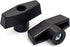 POWERTEC 1/4"-20 T Knobs 5 Pack, Clamping Knobs with Steel Insert for T Track Bolts, Thumb Screw Threaded Knobs for T Track Accessories, Feather Boards, Woodworking Jigs and Fixtures (QNB3001) by POWERTEC