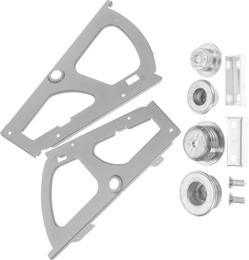 ABOOFAN 2 Pcs Stainless Steel Shoe Cabinet Hinges with Flip Mechanism Heavy