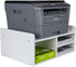 PAG Desktop Printer Stand with Storage, Paper Storage Holder Rack for Desk, Wooden Organization for Home/Office