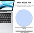 Dapesuom 6 6 Inch Small Mouse Pad, x Thick Rubber Premium-Textured Non-Slip Portable & Washable Round Mini Mouse Mat