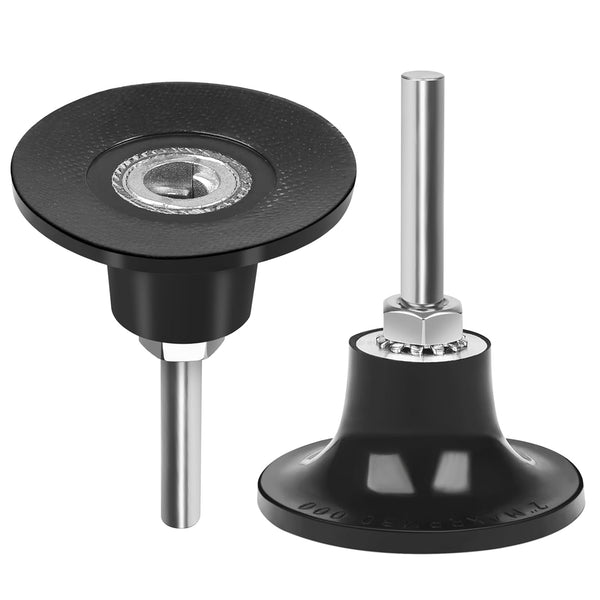 2 Pack 2 Inch Die Grinder Sanding Disc and 1/4 Shank, Quick Change Disc Holder Accessories