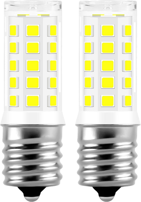 5304517886 Kei D28A Refrigerator Light Bulb Replacement, E17 LED Bulb, 3W AC100-130V 6000K Daylight White, 2PACKS
