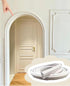 Generic Cuttable 3D Arch Shaped Molding Trim, Flexible Softness Modern Door Frame Kit