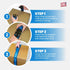 Adjustable Carry Strap with Handle | Strong and Secure for Lifting, Moving, Carrying Heavy Boxes, Groceries, Beach