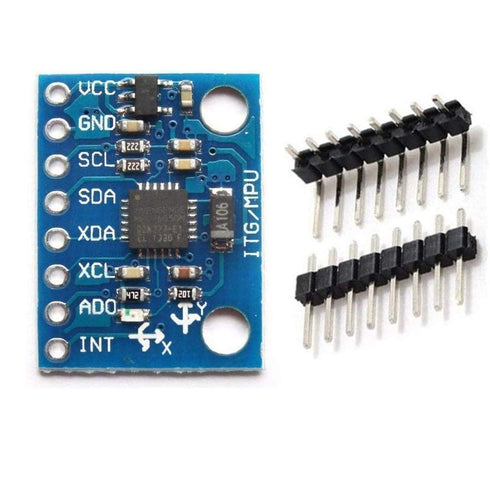 3pcs GY-521 MPU-6050 MPU6050 3 6 6-axis 16 I2C HiLetgo Axis Accelerometer Gyroscope Module DOF Accelerometer Gyroscope